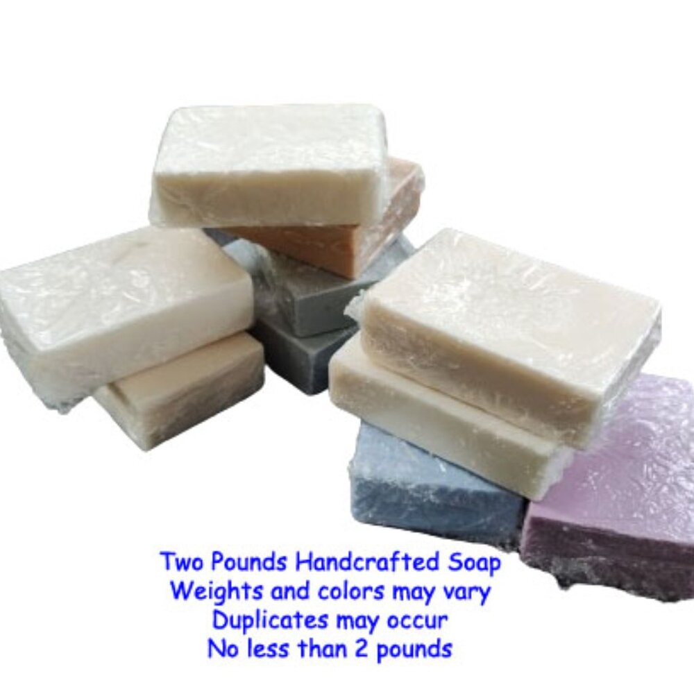 Mystery Box - No less than 2 pounds of Handcrafted Bar Soap